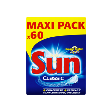 Sun Vaatwastabletten Classic 60 Tabs Bij Jumbo sun kopen in de aanbieding Sun Vaatwastabletten Classic 60 Tabs Bij Jumbo sun kopen in de aanbieding