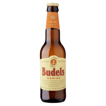 Budels Biologisch Honing Bier Fles 33cl