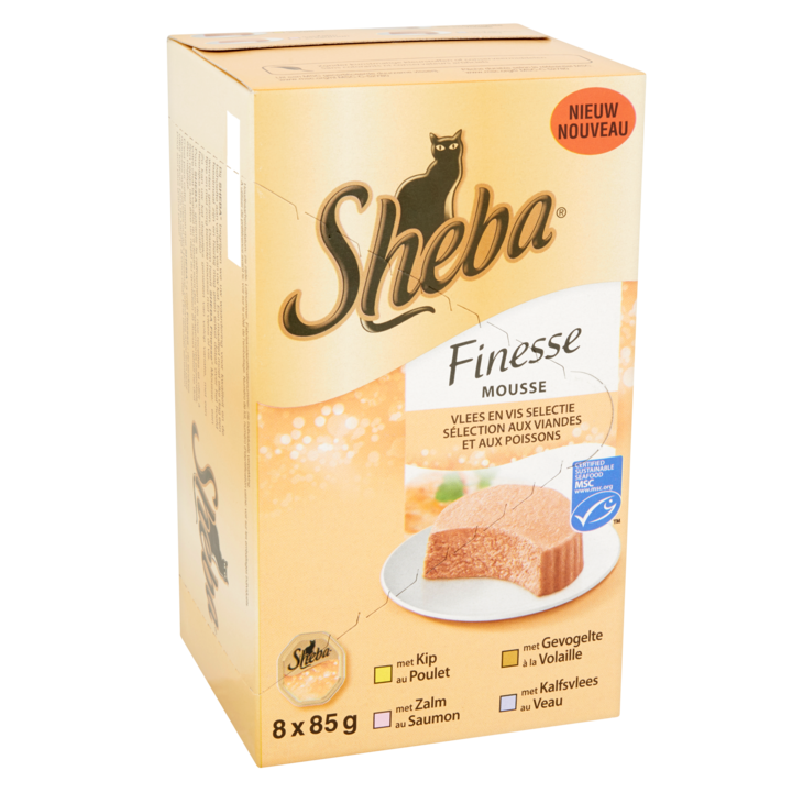 Sheba finesse clearance mousse