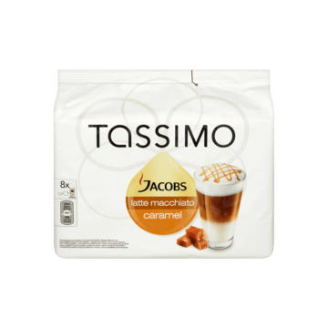 mogelijkheid Vijftig toevoegen Tassimo Jacobs Latte Macchiato Caramel 475, 2g bestellen? - — Jumbo  Supermarkten