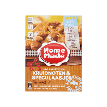 Home Made 1-2-3 Pakket voor Kruidnoten & Speculaasjes 425g