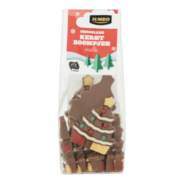 Jumbo Chocolade Kerstboompjes 150g bestellen? - Koek, gebak, snoep, chips Jumbo Supermarkten