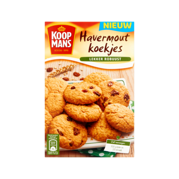 Koopmans Mix voor Havermoutkoekjes Lekker Robuust 325g