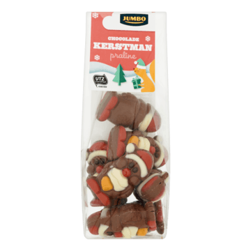 Jumbo Chocolade Kerstman Praline 150g
