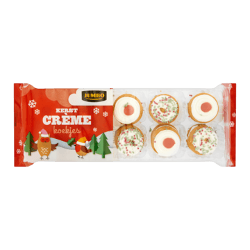 Jumbo Kerst Crème Koekjes 175g