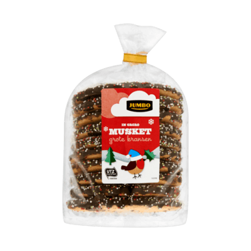 Jumbo Grote Musket Kransen in Cacao 410g