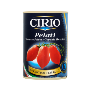 Cirio Pelati Gepelde Tomaten 400g
