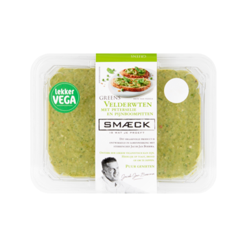 Smaeck Greens Velderwten met Peterselie en Pijnboompitten 150g