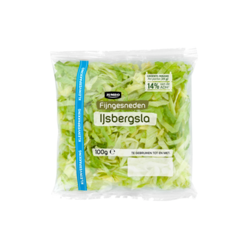 Jumbo Fijngesneden Ijsbergsla Kleinverpakking 100 G Bij huismerk kopen in de aanbieding