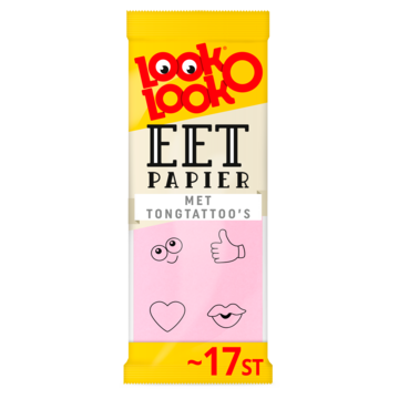 Look O Look Eetpapier Uitdeel snoep Zak 40 gram
