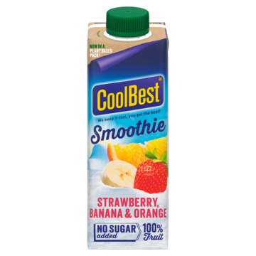 CoolBest Smoothie Strawberry-Orange-Banana 0, 33L
