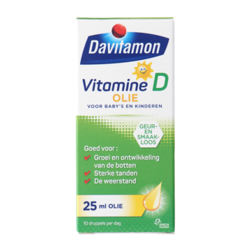 Davitamon - Vitamine D olie voor baby's en kinderen 25ml