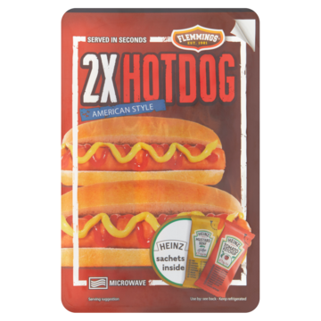 Flemmings Hotdog American Style 2 Stuks 218 5g