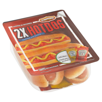 Flemmings® Hotdog American Style 2 Stuks 218, 5g