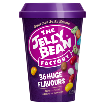 The Jelly Bean Factory Gourmet Jelly Beans 36 Huge Flavours 200g
