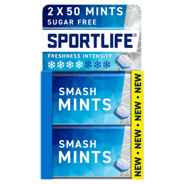 Sportlife Smashmints Sugar Free 2 x 35g