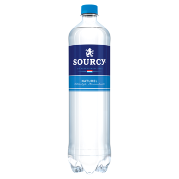 Sourcy Blauw mineraalwater Fles 1L