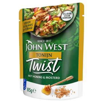 John West Tonijn Twist met Honing & Mosterd MSC 85g