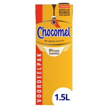Chocomel 0 Suiker Toegevoegd Cacaodrank Voordeelpak 1 5L