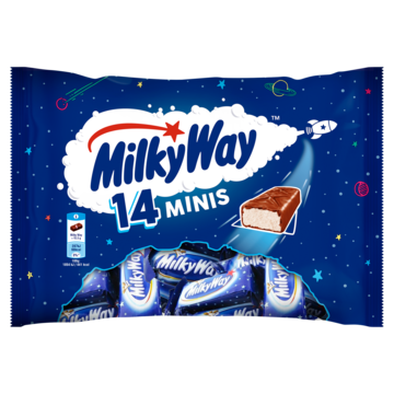 Milky Way Melk Chocolade Karamel Miniapos s Repen Uitdeelzak