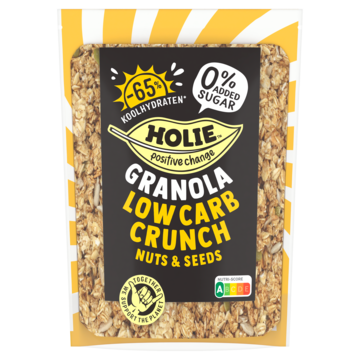 Holie Granola Low Carb Crunch Nuts Seeds 350g