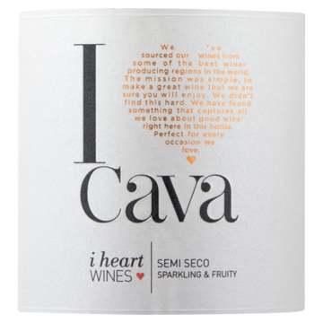I Heart - Cava - Semi Secco - 750ML
