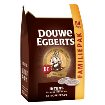 Douwe Egberts Intens Koffiepads Familiepak 54 Stuks