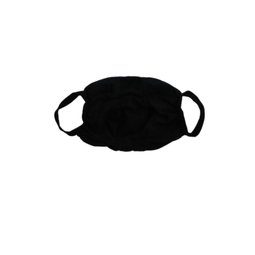 Mondkapje Zwart L/XL Uitwasbaar 1 Stuk