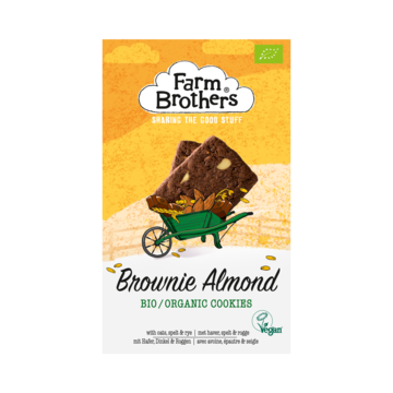 Farm Brothers Brownie Almond Koekjes 150g
