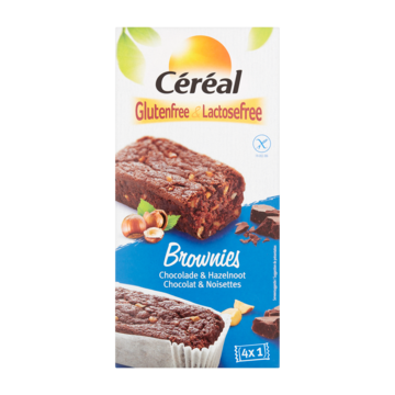 Céréal Glutenfree & Lactosefree Brownies Chocolade & Hazelnoot 150g