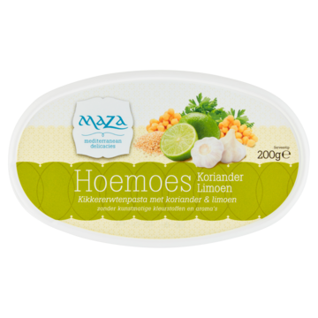 Maza Hoemoes Koriander Limoen 200g