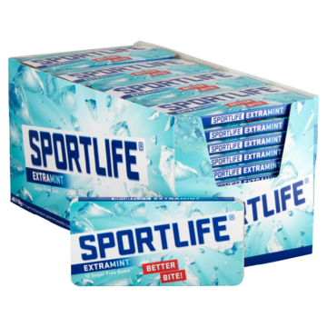 Sportlife Extramint Sugar Free Gum 48 x 18g