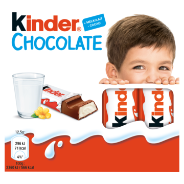 Kinder Chocolate 4 Reepjes 50g