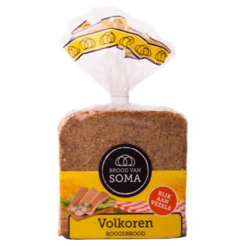 Brood van Soma Volkoren volkoren rogge-tarwebrood 400g