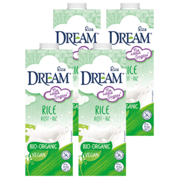 Rice Dream Rijst Organic 4 x 1L