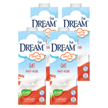Oat Dream Haver + Calcium Vitamins D2 & B12 4 x 1L