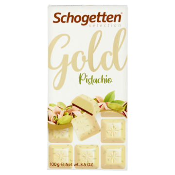 Schogetten Selection Gold Pistachio 100g