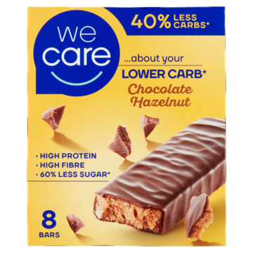 We Care Chocolate Hazelnut 8 x 20g