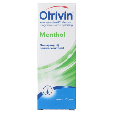 Otrivin Menthol 1 mg/ ml neusspray 10ml