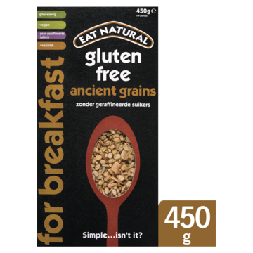 Eat Natural For Breakfast Gluten Free Ancient Grains 450g