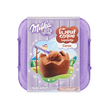 Milka Pasen Lepeleitje Cacao Chocolade 4 x 34g