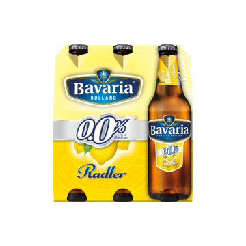 Bavaria Radler Lemon Fles x 30cl bestellen? - bier, sterke drank — Jumbo Supermarkten