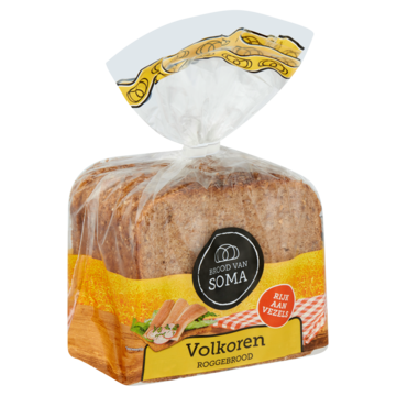 Brood van Soma Volkoren volkoren rogge-tarwebrood 400g