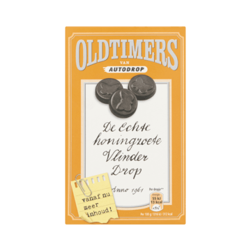 Autodrop Oldtimers Honingzoete Vlinder Drop 235g