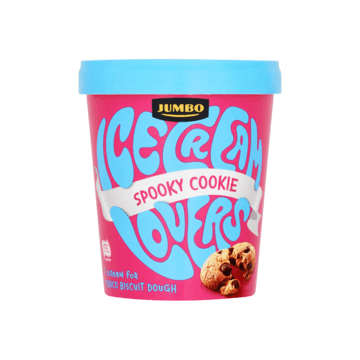Jumbo Ice Cream Lovers Spooky Cookie 500ml