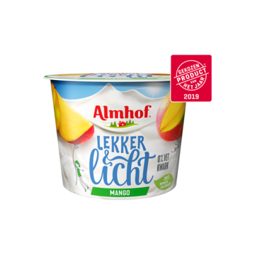 Almhof Lekker Licht Kwark Mango 500 G Bij Jumbo almhof kopen in de aanbieding