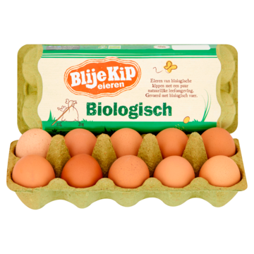 Blije Kip Eieren Biologisch 10 Stuks