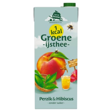 Van de Boom Groene thee Perzik - Hibiscus 1, 5L