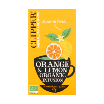 Clipper Orange & Lemon Organic Infusion 20 Stuks 40g