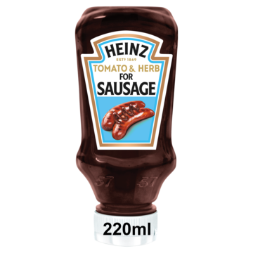 Heinz Tomato and Herbs Saus voor Worst 220ml